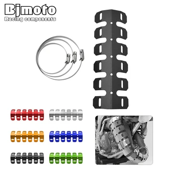

Motorcycle Exhaust Muffler Pipe Heat Shield Protector Cover Guard for YAMAHA YZ 125 250 426F r30 for HONDA CRF 450X/250LX/250L