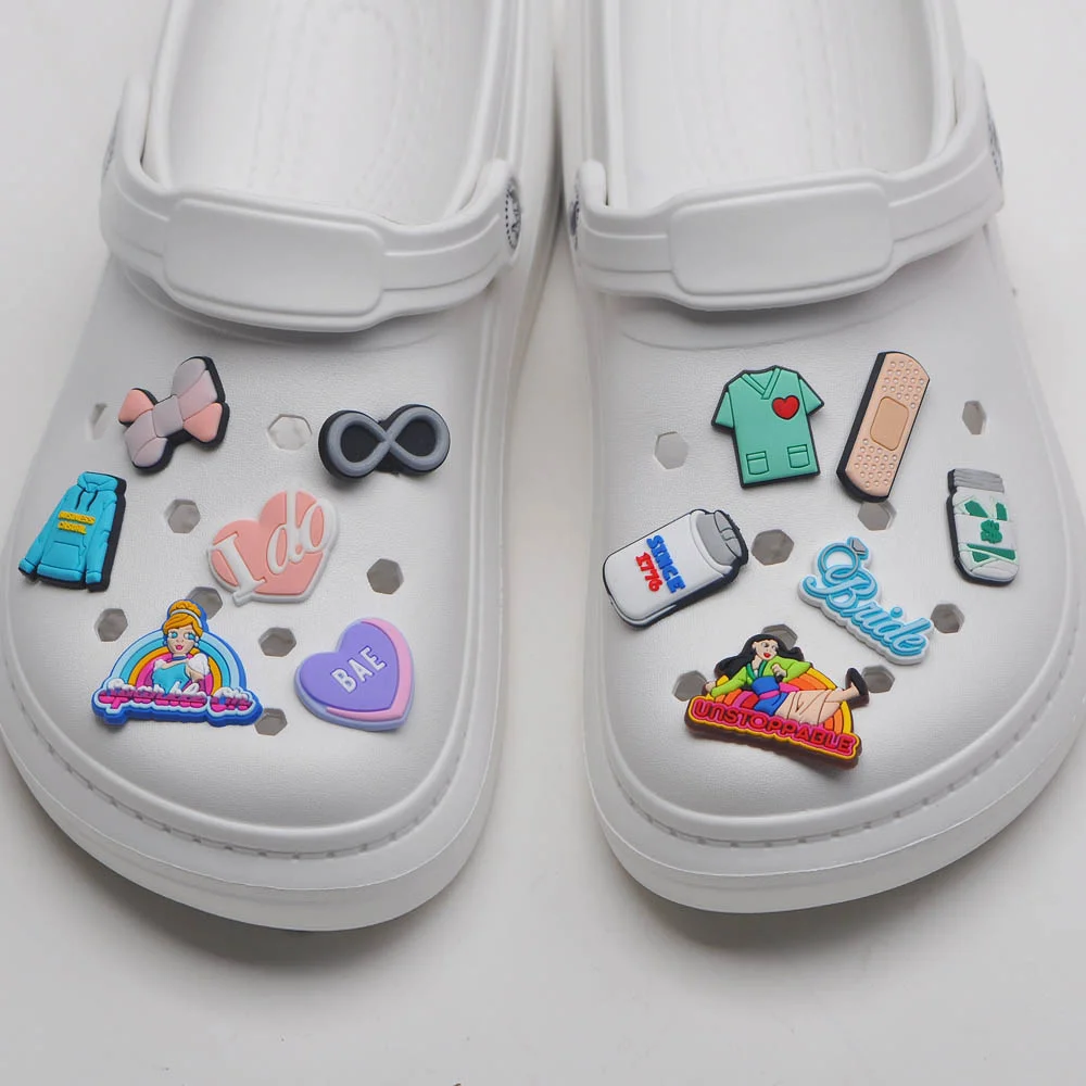 2020 new custom shoe jibbitz clog charm for croc shoe
