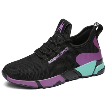 

2019 Women Sneakers Breathable Mesh High Quality Platform Ladies Shoes Summer Knitting Flats Casual Shoes Women Chunky Sneakers