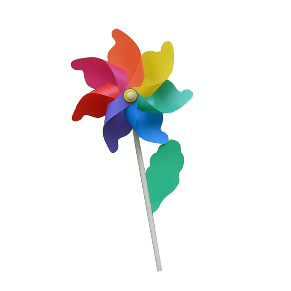 Газон Pinwheels, вечерние Pinwheels ветряная мельница Радуга Pinwheels для детей игрушки