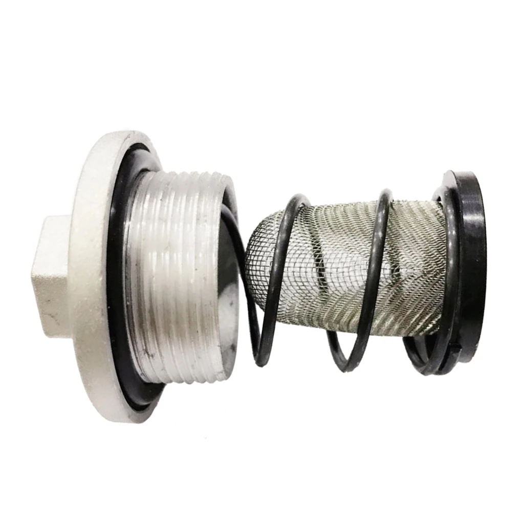 2pcs Scooter Drain Plug Oil Filter Set for GY6 50cc-150cc Moped Baotian Taotao