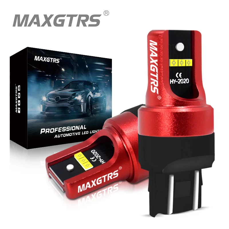 2x супер яркая 7443 7444 T20 W21/5W 1157 BAY15D P21/5W 3157 P27/7W светодиодный светильник лампа DRL