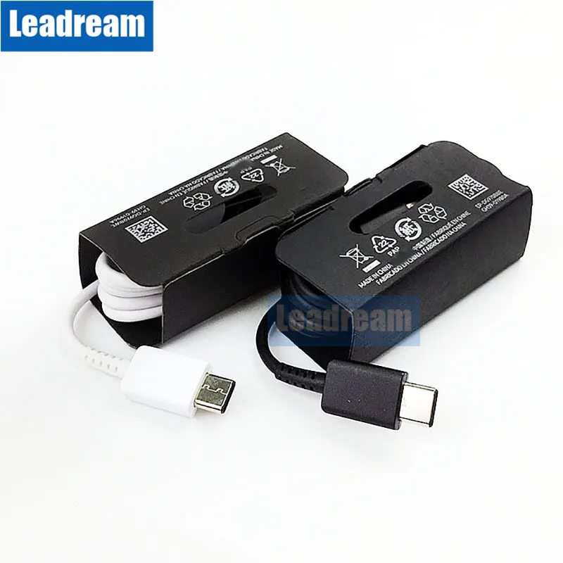 Leadream 100 шт DHL для samsung S10 9 8 type c Быстрая зарядка 2A USB кабель