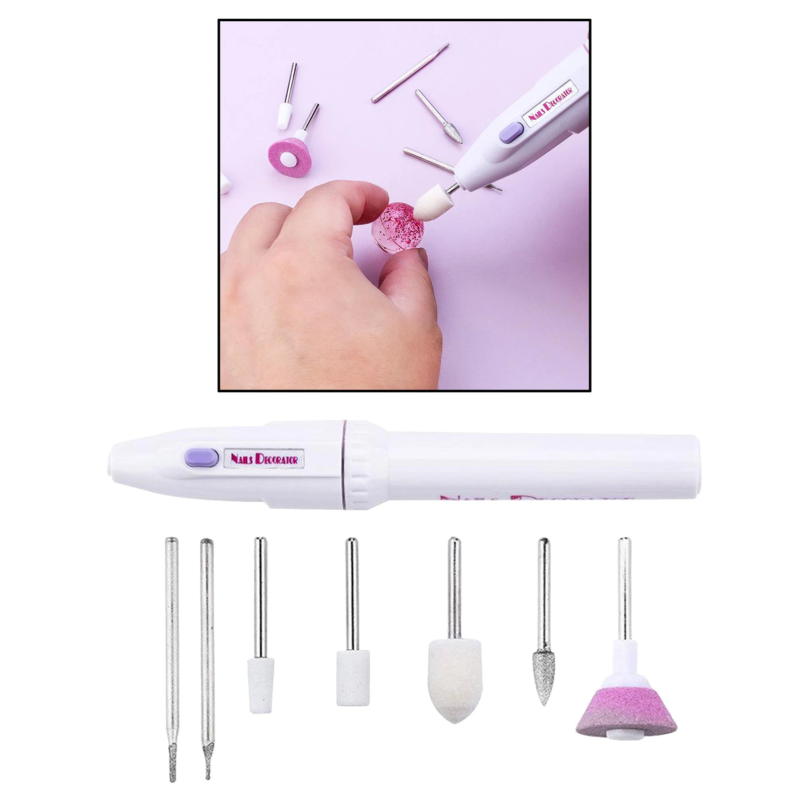 Drill Equipments with 7 Drill Screw Epoxy Resin Jewelry Making Tools Grinding Polishing Tools for Jewelry Diy Handmade