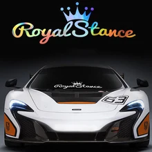 5 шт./пакет Европейский Стиль светоотражающие наклейки для автомобилей винил Светоотражающие Автомобильная ступица переднего заднее окно Лови момент Королевский позиции наклейки