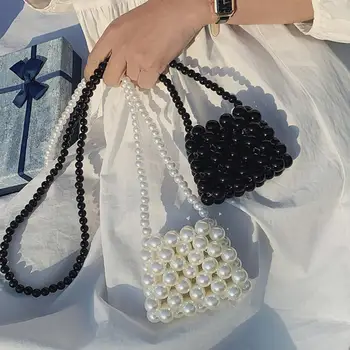 

Mini Square Crossbody bag 2020 Summer New High-quality Women's Designer Handbag Pearl Shoulder Messenger Bag Travel bag