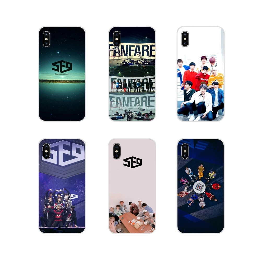 

sf9 kpop Korean group boy For Samsung Galaxy S3 S4 S5 Mini S6 S7 Edge S8 S9 S10 Lite Plus Note 4 5 8 9 Transparent TPU Skin Case