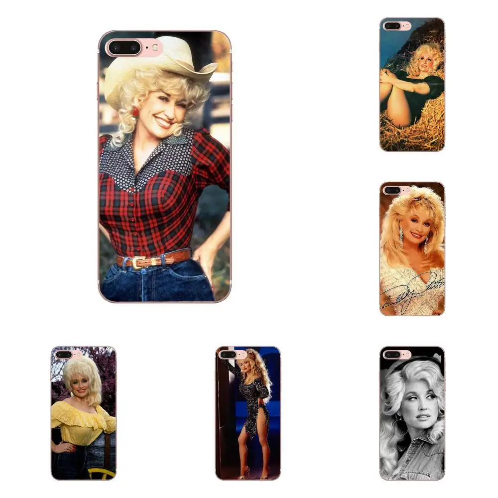 Для Xiaomi Note 3 4 mi 4C 4i 5 5S 5X6 6X A1 Max x 2 Мягкий ТПУ чехол для мобильного телефона Dolly Parton