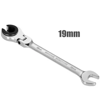 

1pc Multi Functional Ratchet Wrench Repair Tool Dual Head Wrenches Chrome Vanadium Steel Wrench Tools