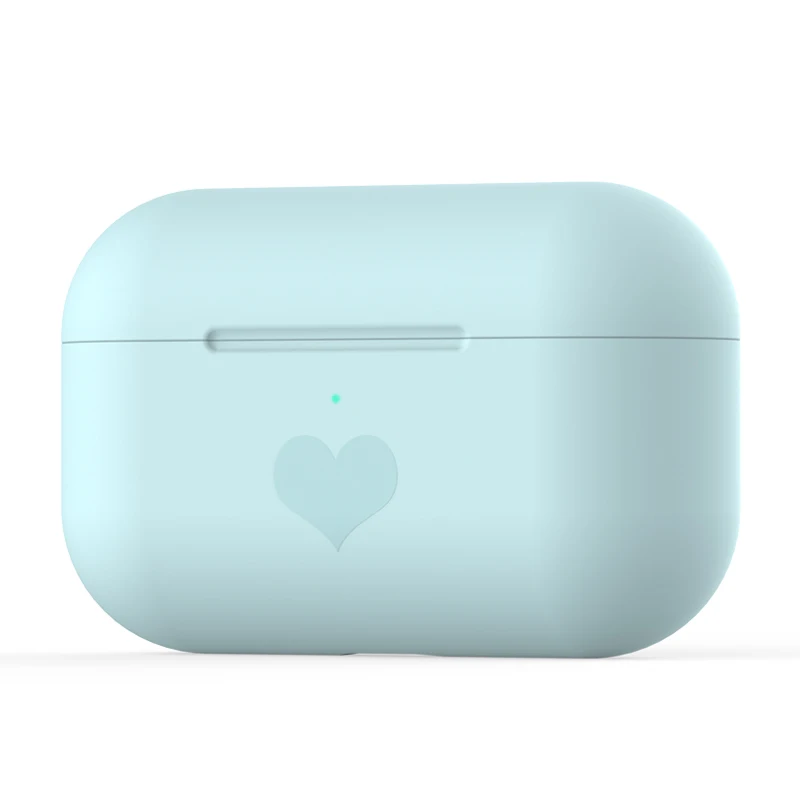 04 ТПУ Мягкие силиконовые чехлы для Airpods Pro защитный аксессуар ультра тонкий чехол противоударный держатель для Air Pods Pro защитный - Цвет: 04