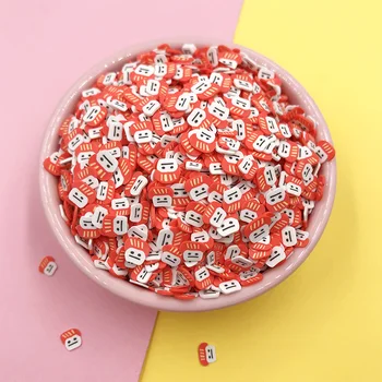 

100g Kawaii Doll Slices Polymer Clay Sprinkles for Crystal Mud Filling Material DIY Scrapbook Crafts Making Nail Art Decor 5mm