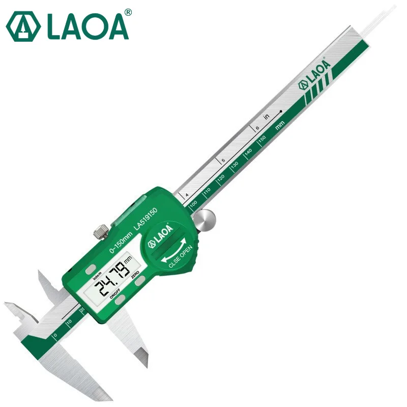 LAOA Высокоточный штангенциркуль с цифровым дисплеем Электронный
