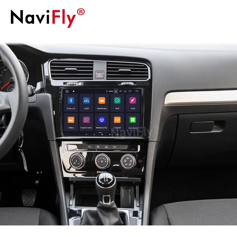 Flash Deal NaviFly 9" Android 9.0 Car radio gps for VW Volkswagen Golf 5 6 Polo Passat Tiguan Jetta EOS Sharan Amarok IPS DSP USB SD RDS BT 4