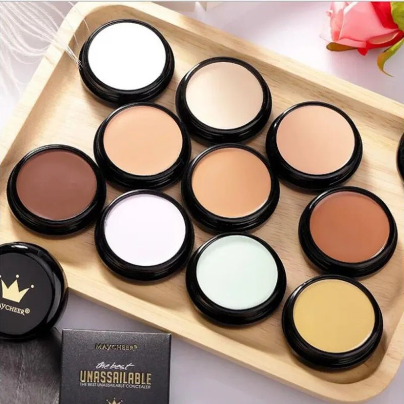 Makeup Foundation Cream Cover Blemishes Even Skin Color Long-lasting Waterproof Concealer Foundation Cream