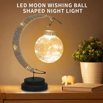 

Home Decor Multicolor Perfect Gift Creative Moon Night Light LED Moon Light Moon Lamp Battery Gift