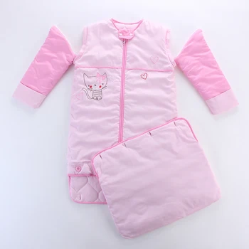 

LAT Large Size Sleepsacks Thick Winter Warm Sleep Bag Anti Kick Envelope Baby Sleepsack Mother Kids Bedding Accessories