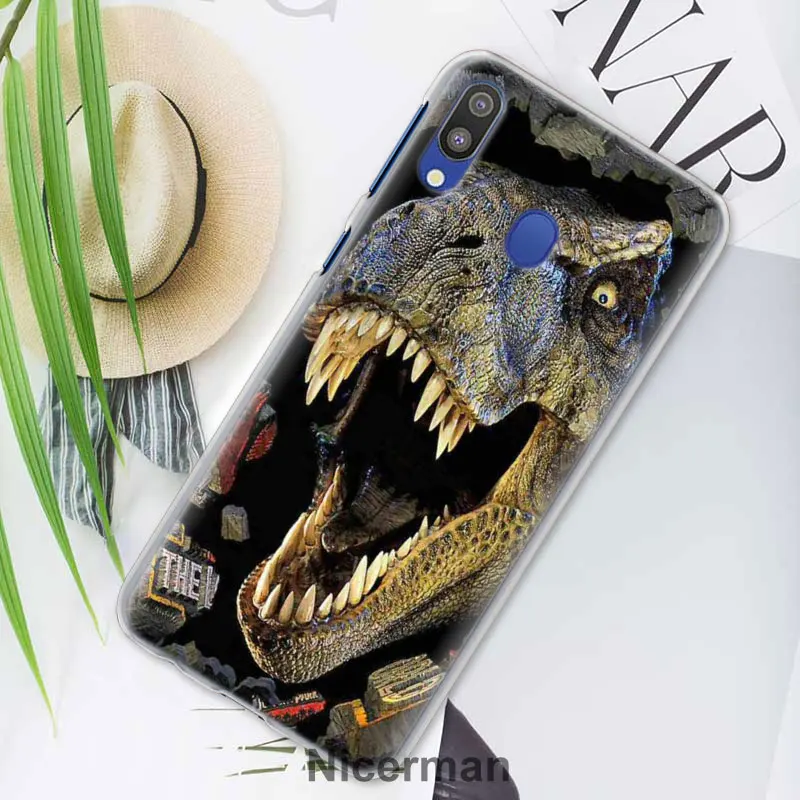 Динозавры юрского периода телефонные чехлы для samsung Galaxy A10 A20e A30 A40 A50 A60 A70 A80 A6 A8+ A7 A9 жесткий чехол из поликарбоната