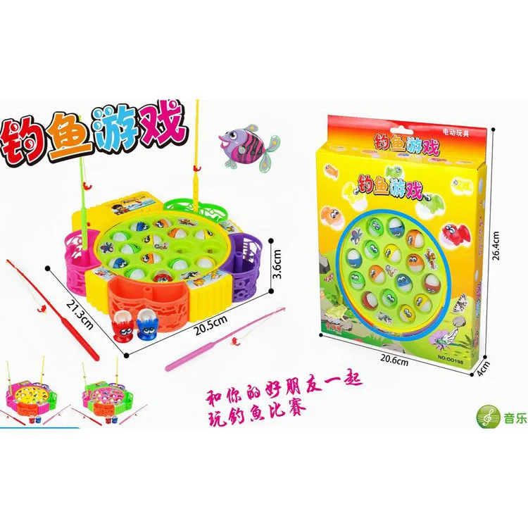 

Children'S Educational Toy Entertainment Game Play Hamster Play House Casual Toy 00198 Music Electric Fishing