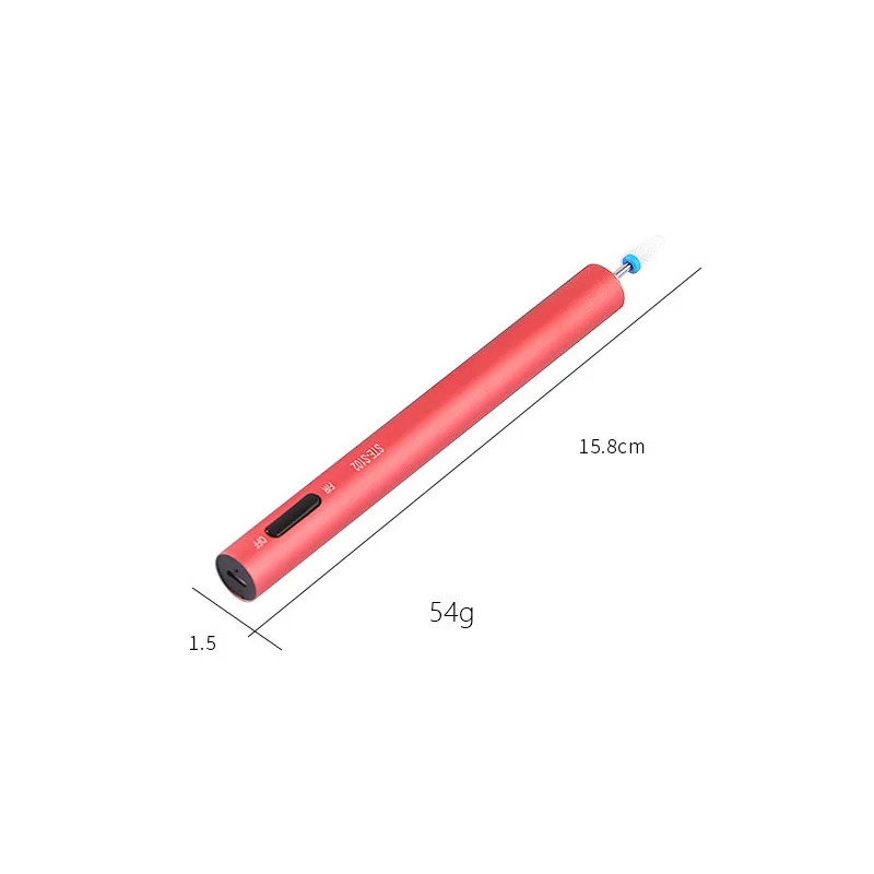  12000RPM Rechargeable Electric Nail Drill Machine Portable Manicure Machine Mini Nail Drill Pen Ped