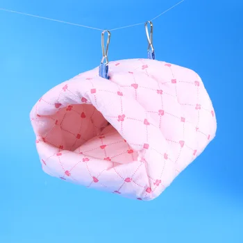 

1 PC Comfortable Cute Soft Cozy Guinea Pig Hamster Squirrel Small Animal Rat Cage Nest Hanging House