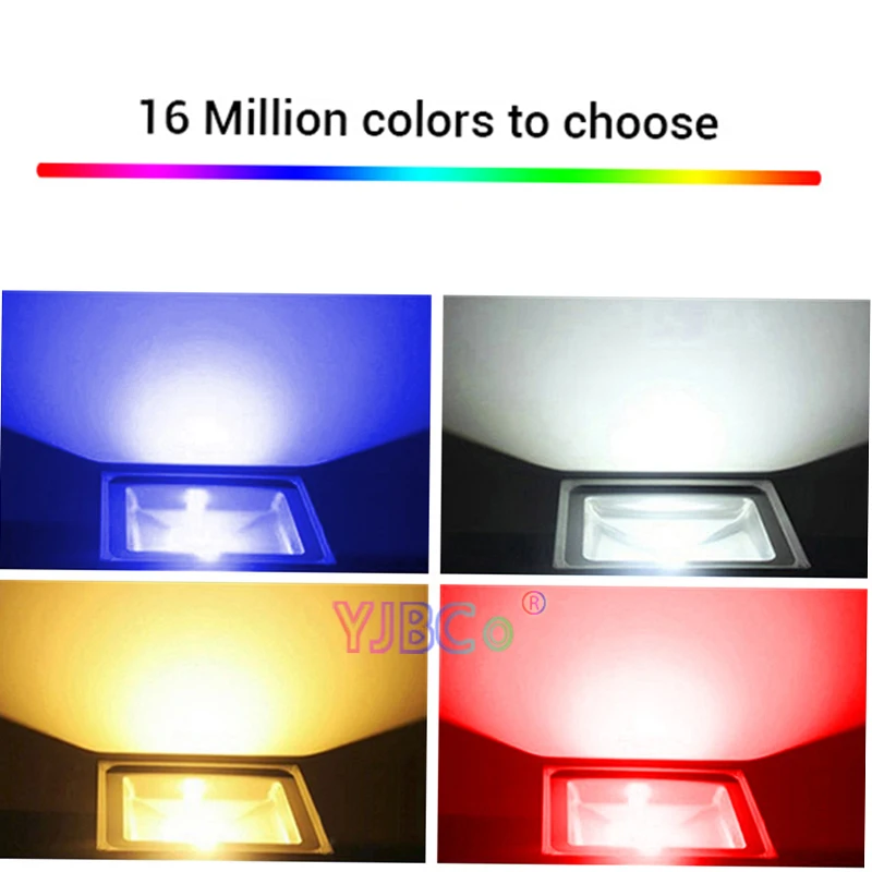 Miboxer 50 Вт RGB+ CCT Светодиодный прожектор FUTT02 AC100~ 240 В водонепроницаемый IP65 Светодиодный светильник для сада