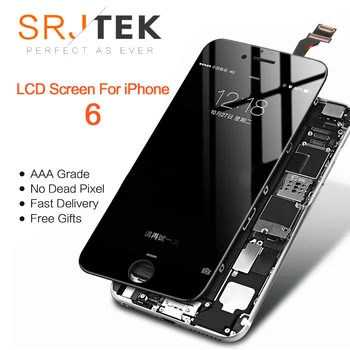 

Grade AAA+++ For iPhone 6 6S Plus LCD With 3D Force Touch Screen Digitizer Assembly For iPhone 5S Display No Dead Pixel