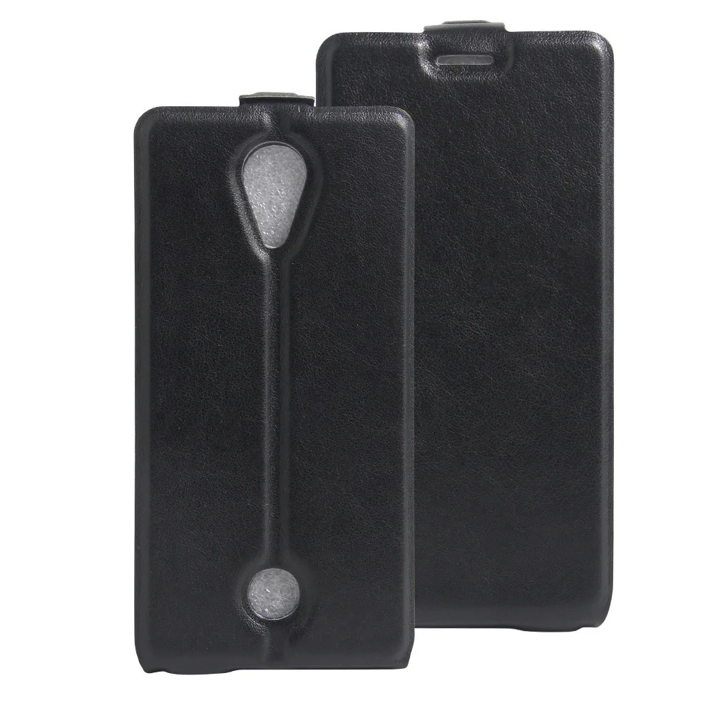 

Wiko Tommy down Leather Case with Frame Card Instert Protective Case up And down to Open Leather Case Leather Phone Cover