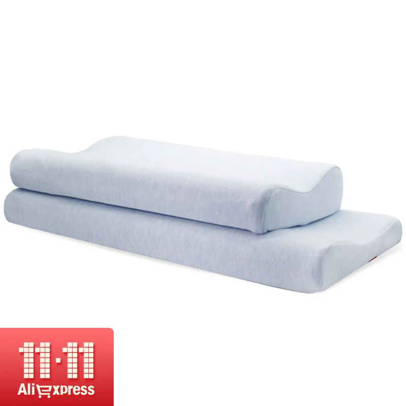 2019new Memory Foam Pillow Single Thin Soft Pillow Adult Ultra