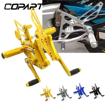 

For BMW S1000RR S1000R HP4 S1000 RR S 1000 RR 2015-2018 Motorcycle CNC Racing Adjustable Footpegs Footrest Pedals Rest Rearset