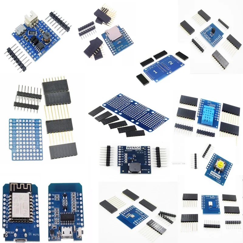 Esp8266 WeMos D1 Mini NodeMCU Wi-Fi Entwicklungsboard Защитная плата | Электронные компоненты и
