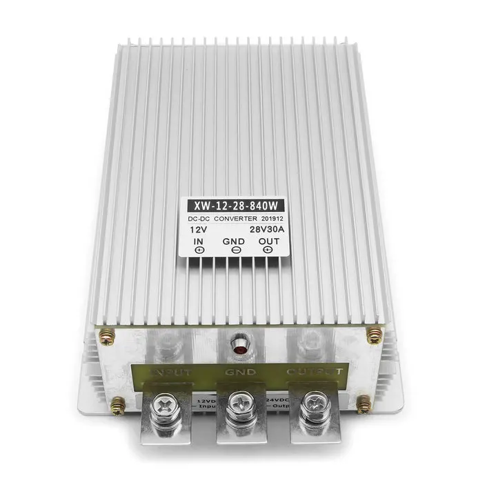 840W Dc в dc 12 В до 28 в 25A 30A повышающий преобразователь питания 28 в dc регулятор напряжения - Цвет: 840W