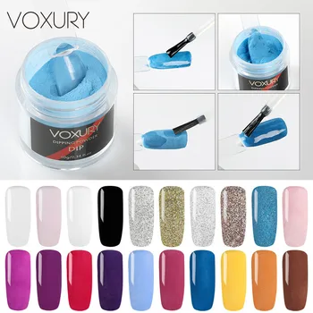 

Dipping Powder Set For Manicure Natural Dry Chrome Pigment No Need Lamp Cured Nail Art Glitter Holographic Powder