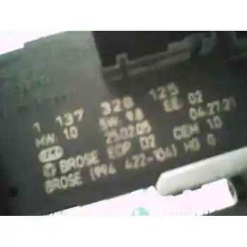 

1137328125 WINDOW MOTOR FRONT LEFT VOLKSWAGEN PASSAT SALOON (3C2)