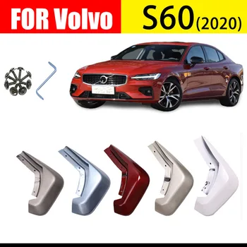 

Mudguards For New Volvo s60 Fenders Mudguard Splash VOLVO S60 Mudflaps Guard Fender Mud flap Car accessories Front Rear 4 pcs