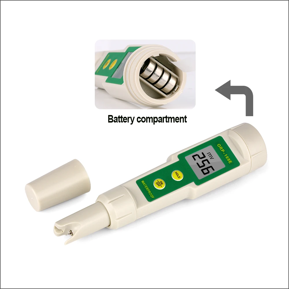 RZ ОВП метр тестер цифровой водонепроницаемый портативный ручка ОВП метр переносной 0~+/-1999мв тестер качества воды ОВП метр