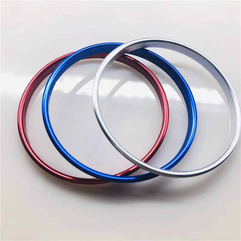 Fits VW Golf 5 6 7 Plus Chrom Ring für Lichtschalter Aluminium poliert - 1x  Ring