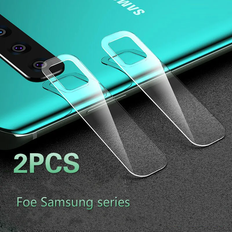 

2PCS Lens Protect Glass For Samsung Galaxy Note 10 8 Pro A70 A60 A50 A30 A20 A10 M30 M20 M10 S9plus Back Camera Tempered Glass