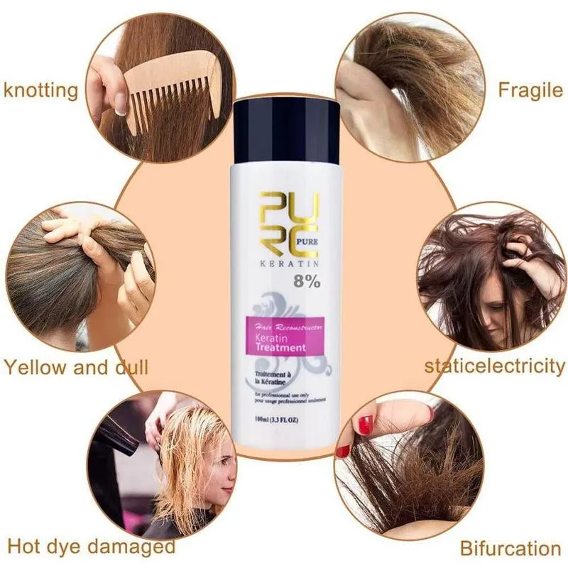 Purc 8% Formalin Keratin Hair Treatment And Purifying Shampoo Hair Care Products Set Brazilian Keratin Hair Treatment Shampoo Purc 8% Formalin Keratin Hair Treatment And Purifying Shampoo Hair Care Products Set Brazilian Keratin Hair Treatment Shampoo