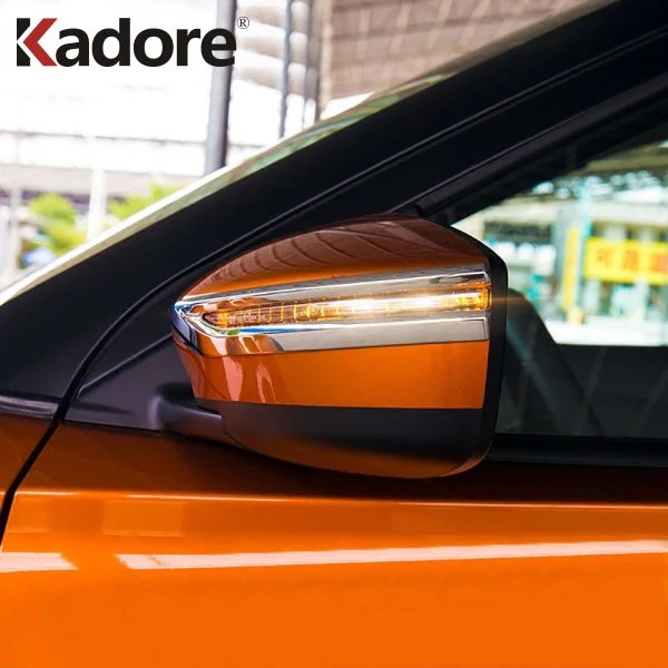 Для Nissan Kicks 2017 2018 2019 ABS хромированная крышка зеркала заднего вида боковая дверь