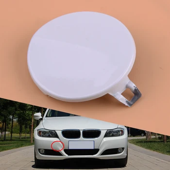 

Front Bumper Tow Eye Hook Cap Cover White ABS 51117207299 Fit for BMW 3 E90 E91 LCI 2009 2010 2011