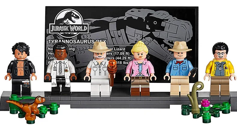 61001 игрушек, совместимых с 75936 парком Юрского периода: T. Rex Rampage Set, детские рождественские игрушки, строительные блоки, наборы кирпичей
