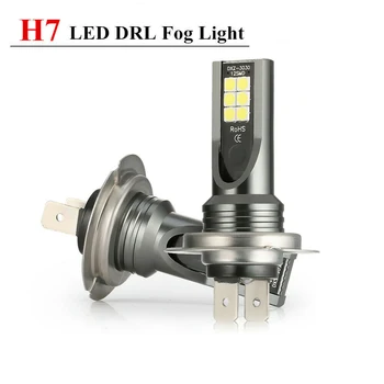 

2PCS H7 CAR LED Headlight Kits 110W 20000LM FOG Light Bulbs 6000K Driving Lamp