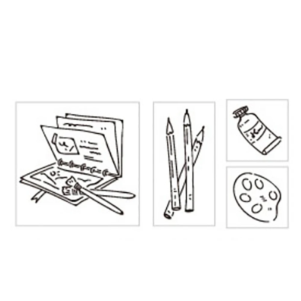 Lychee Life винтажная деревянная печать канцелярские товары серия штампов DIY открытки в альбом предметы для скрапбукинга украшения - Цвет: 10