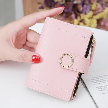 

Women Wallets Small Leather Purse Ladies Short Wallet Card Bag For Women 2020 Clutch Female Purse Money Mini Clip Brand Wallets