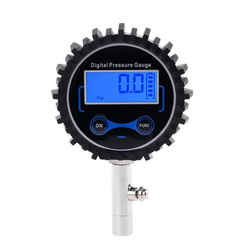 Цифровой датчик давления в шинах 3-200 psi сверхмощный большой 2-1/" Циферблат воздушный датчик для автомобиля Мотор велосипед шины автомобиля