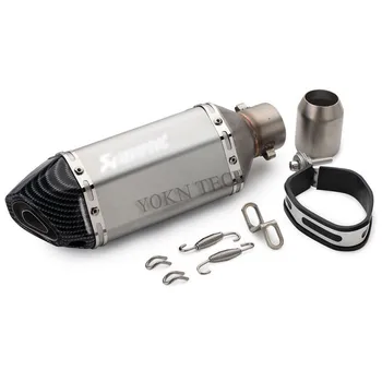 

Motorcycle 36-51mm Exhaust Pipe Muffler Escape For SUZUKI gsr 600 gsf 600 inazuma 250 For HONDA cbr 125r nc 750s dct cbr 300r