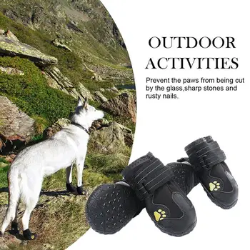 

Pet Dog Shoes For Sports Mountain Wearable For Pets Medium Boots Waterproof Dog Soles For Small Rubber Perfect Large Dog H8F7
