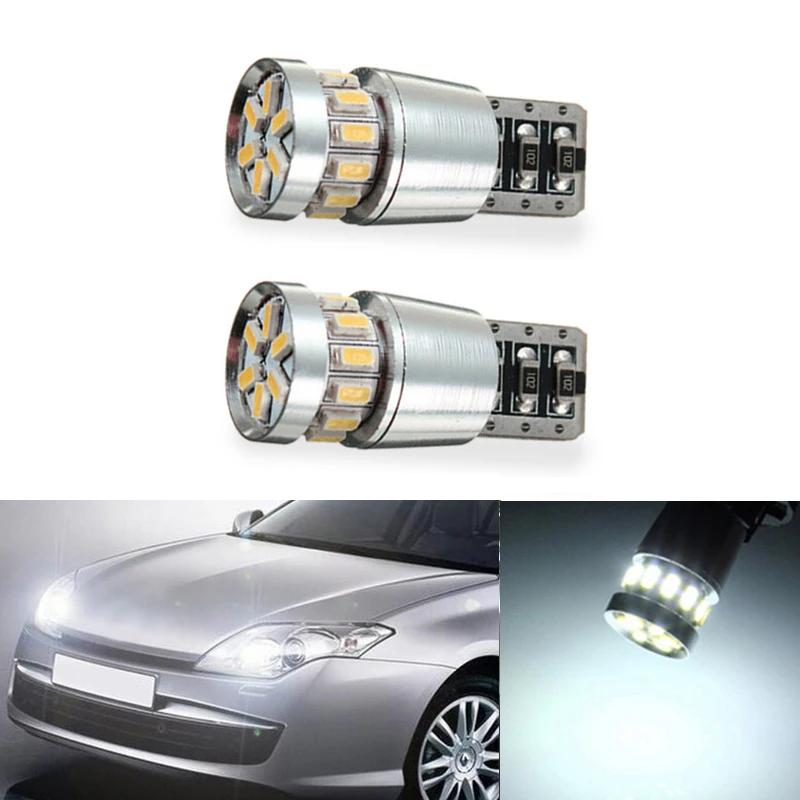 

2x Car LED T10 194 W5W Canbus 18 3014SMD 4014 No Error T10 Led Light Bulb Parking Auto Univeral Lamps Reading Lights 12V