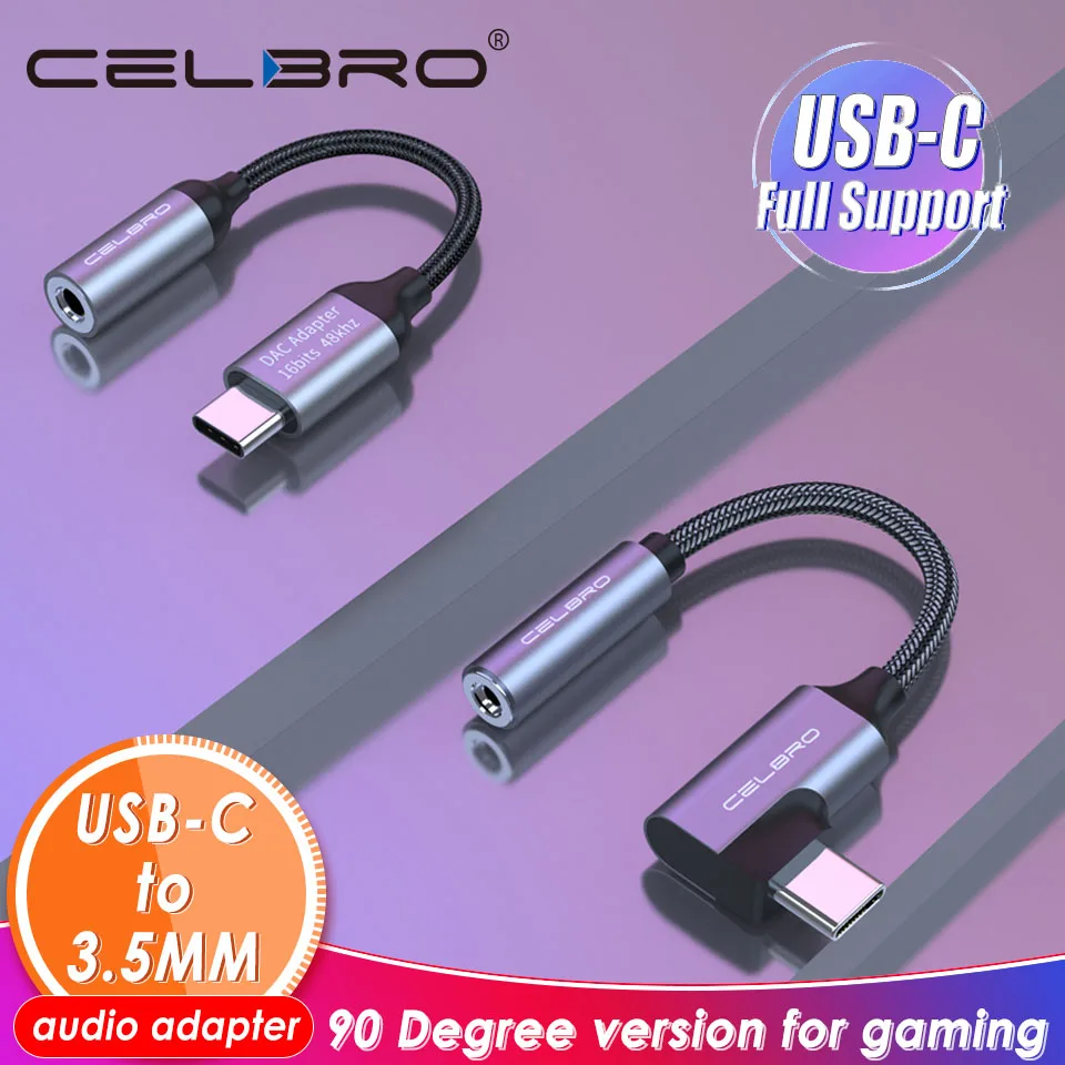 Адаптер для наушников 90 градусов, Usb C 3,5, Тип C на разъем 3,5 мм, аудиоадаптер для Samsung Note 20 Ultra 10 S21 Plus Google Pixel 4 Xl