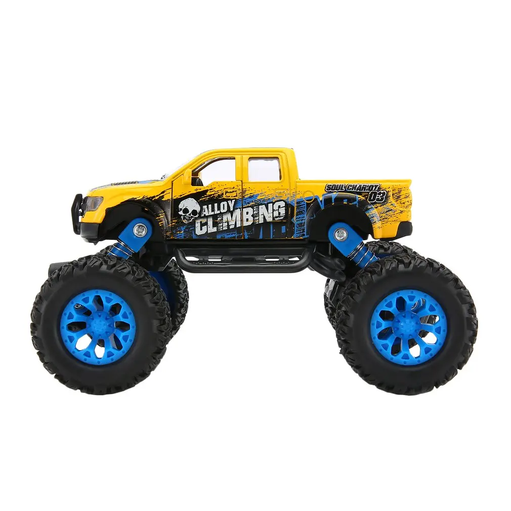 

Metal Diecast Alloy Truck SUV Model Car Off-Road Vehicle Climbing Car Pull Back Sliding Car Toy Educational Toys For Boys Kids